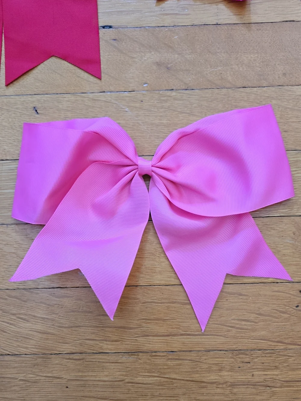 Handmade Lot of 13 Cheerleading Hair Bows, Multicolor, EUC, OS